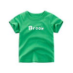 2-8Y Cartoon Print Baby Boys T-Shirt For Summer