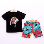 Summer Newest Design Boys Clothing Set