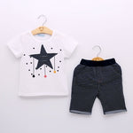 Summer Newest Design Boys Clothing Set