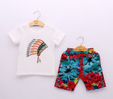 Summer Newest Design Boys Clothing Set