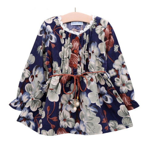 Girls Dress New Autumn College Winds Style