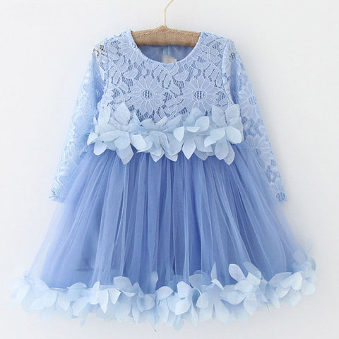Girl Dresses Tassel Hollow Out Design