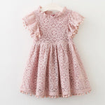 Girl Dresses Tassel Hollow Out Design