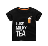 2-8Y Cartoon Print Baby Boys T-Shirt For Summer