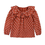 Fashion Dot Kids Girls Tops