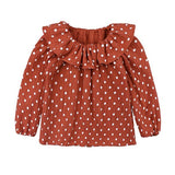 Fashion Dot Kids Girls Tops