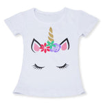 Summer Fashion Unisex Unicorn T-shirt Children