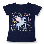 Summer Fashion Unisex Unicorn T-shirt Children