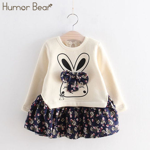 Girls Dress Summer Autumn Flower Princess