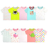 Cotton Short Sleeve Newborn Baby T-shirt