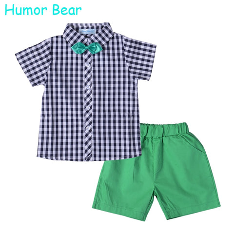 Summer Newest Design Boys Clothing Set