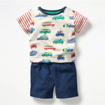 2-7 Years Summer Suits For Baby Boys